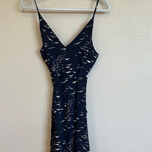 BCBGeneration Black and White Midi Dress